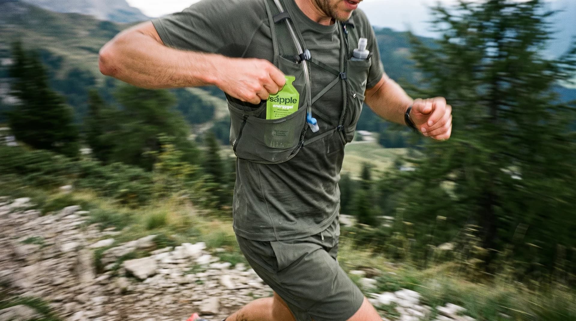 Trailrunner unterwegs in den Südtiroler Bergen